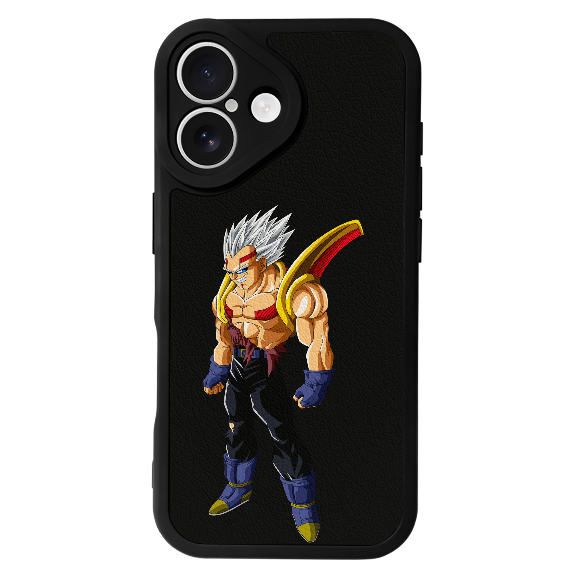 （画像用） ドラゴンボール DRAGON BALL 【iPhone 16シリーズ対応】シリコンスマホケース（レザー調） 材質：シリコン